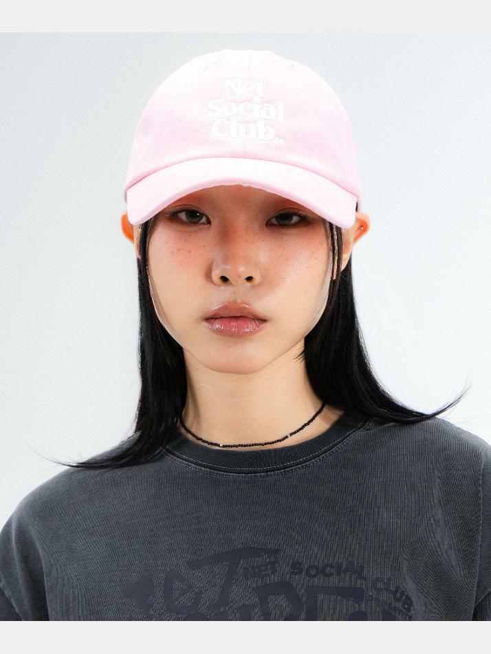 NET SOCIAL CLUB PIGMENT CAP (LIGHT PINK)