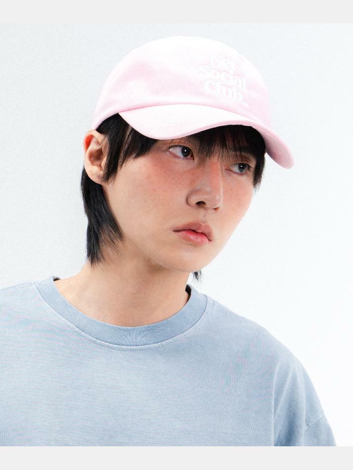 NET SOCIAL CLUB PIGMENT CAP (LIGHT PINK)