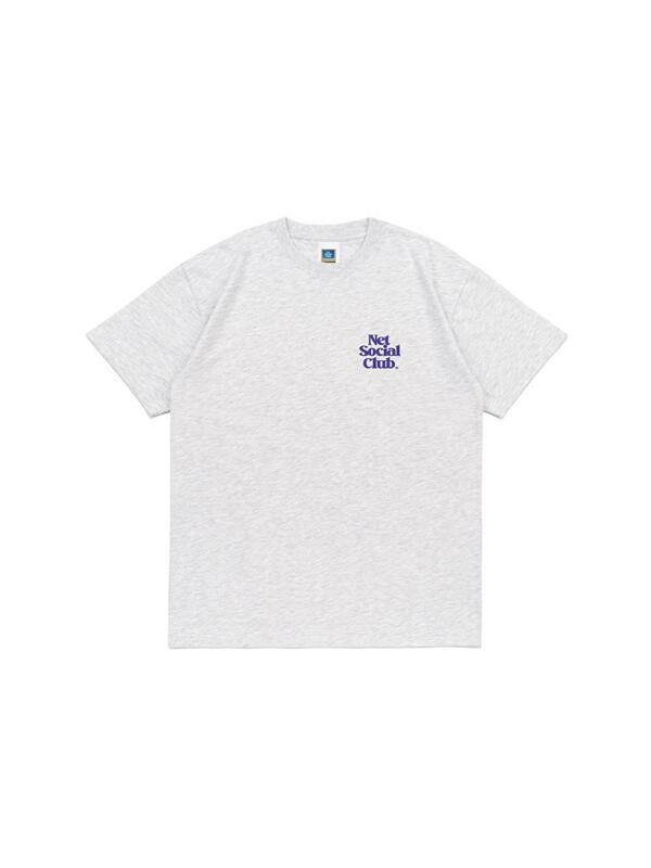 VIVID SMALL LOGO TEE (LIGHT MELANGE)