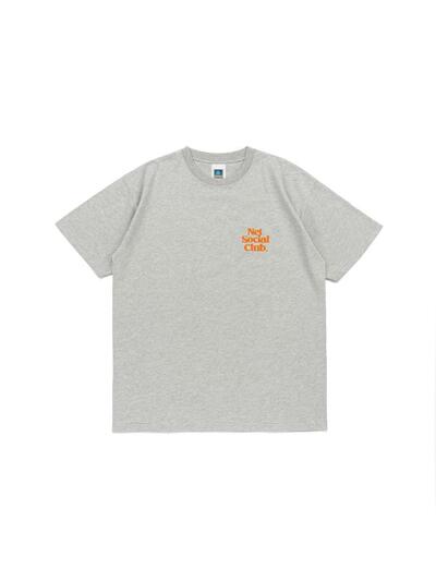 VIVID SMALL LOGO TEE (MELANGE)