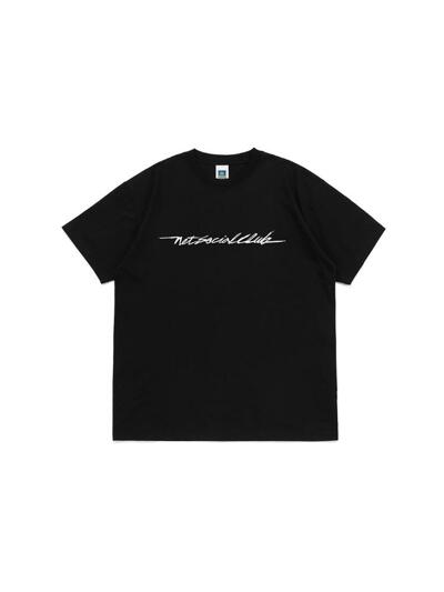 SCRIPT LOGO TEE (BLACK)