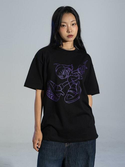 CYBER BOY TEE (BLACK)