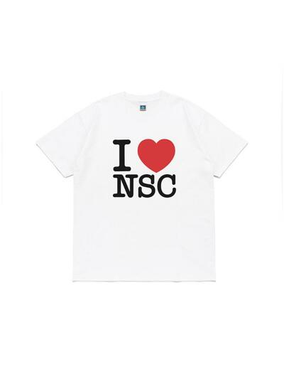 I LOVE NSC TEE (WHITE)