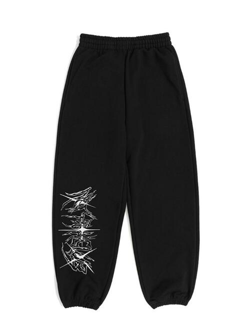 3 STARS JOGGER PANTS (BLACK)