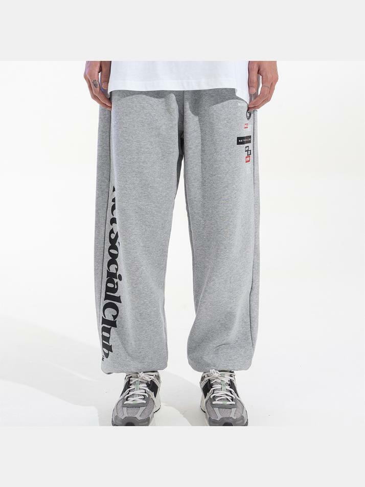 TELECOM LOGOS PANTS (MELANGE)