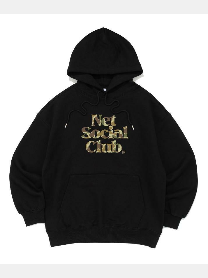 OG LOGO CAMO HOOD (BLACK)
