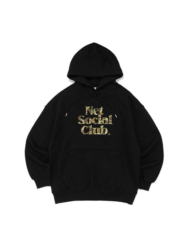 OG LOGO CAMO HOOD (BLACK)