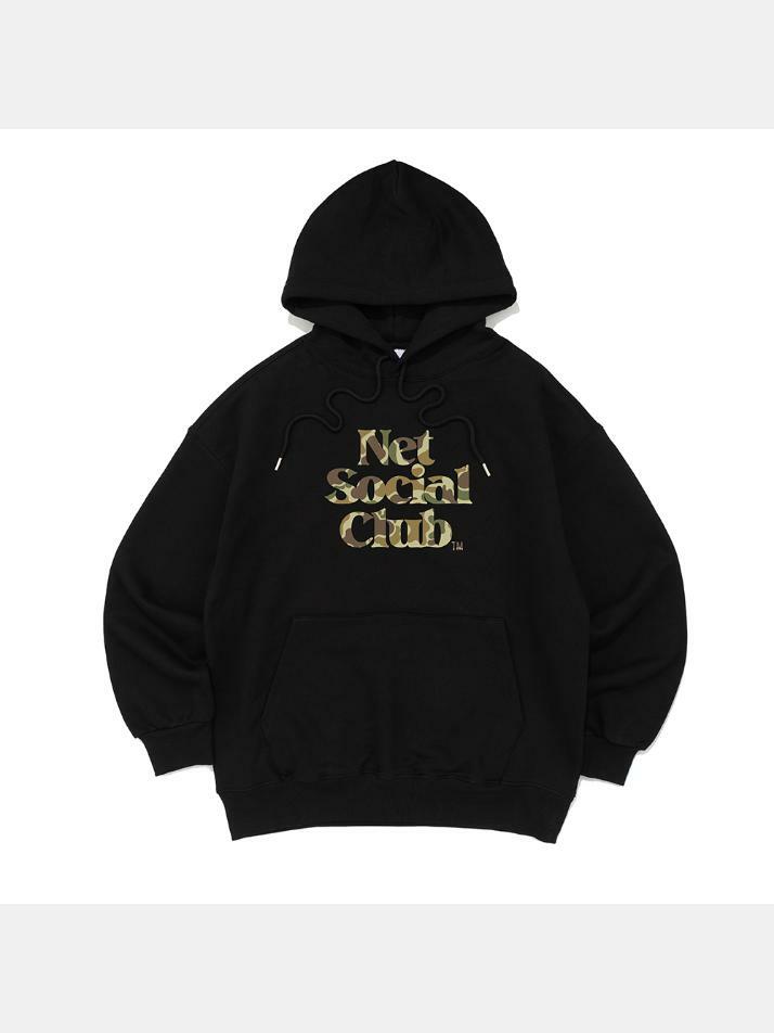 OG LOGO CAMO HOOD (BLACK)