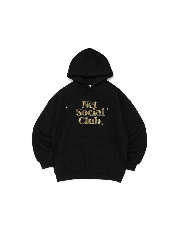 OG LOGO CAMO HOOD (BLACK)