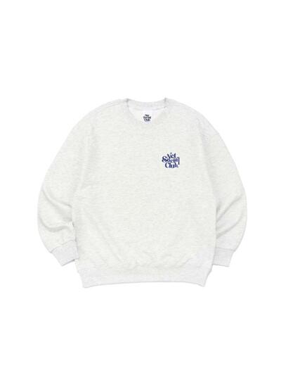 SMALL CURLY LOGO MTM (LIGHT MELANGE)