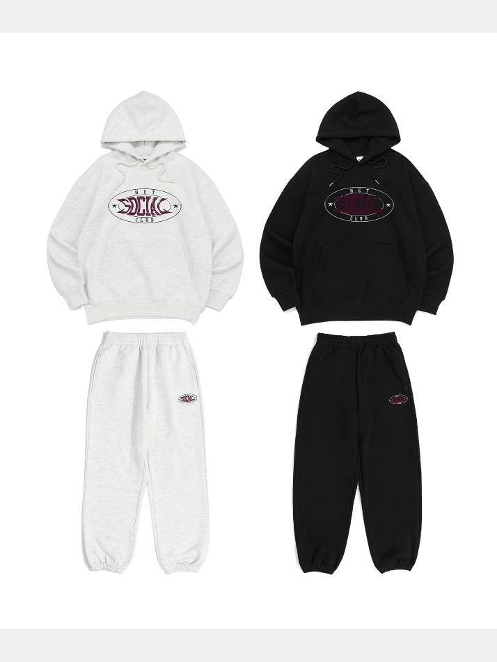 [SET] OLD SKOOL HOOD & NEW SKOOL JOGGER PANTS (2 COLOR)