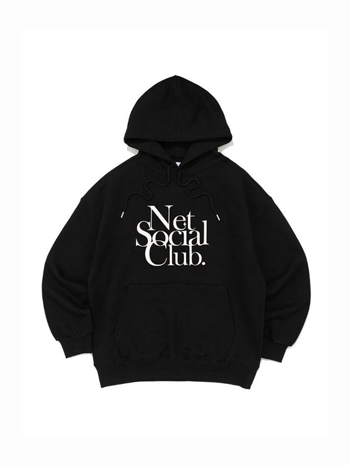 CLASSIC LOGO HOOD (BLACK)