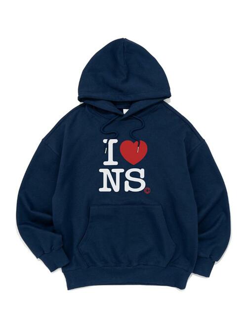 I HEART NS HOOD (DARK BLUE)