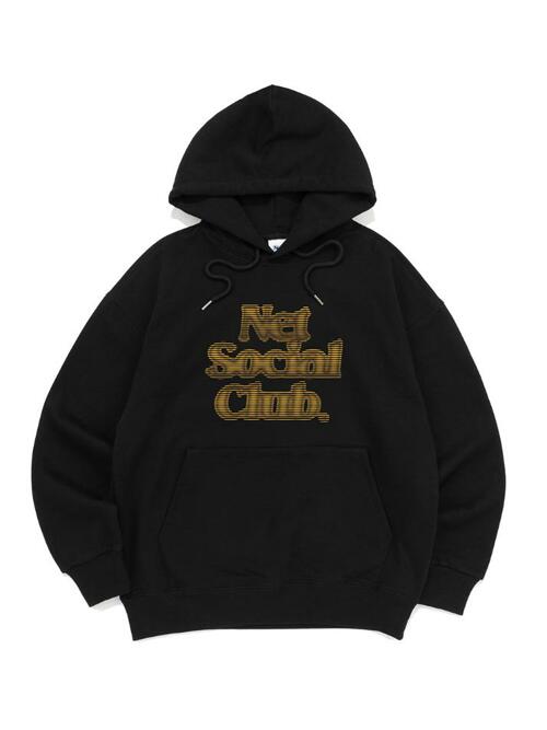 BLUR LOGO HOOD (BLACK)