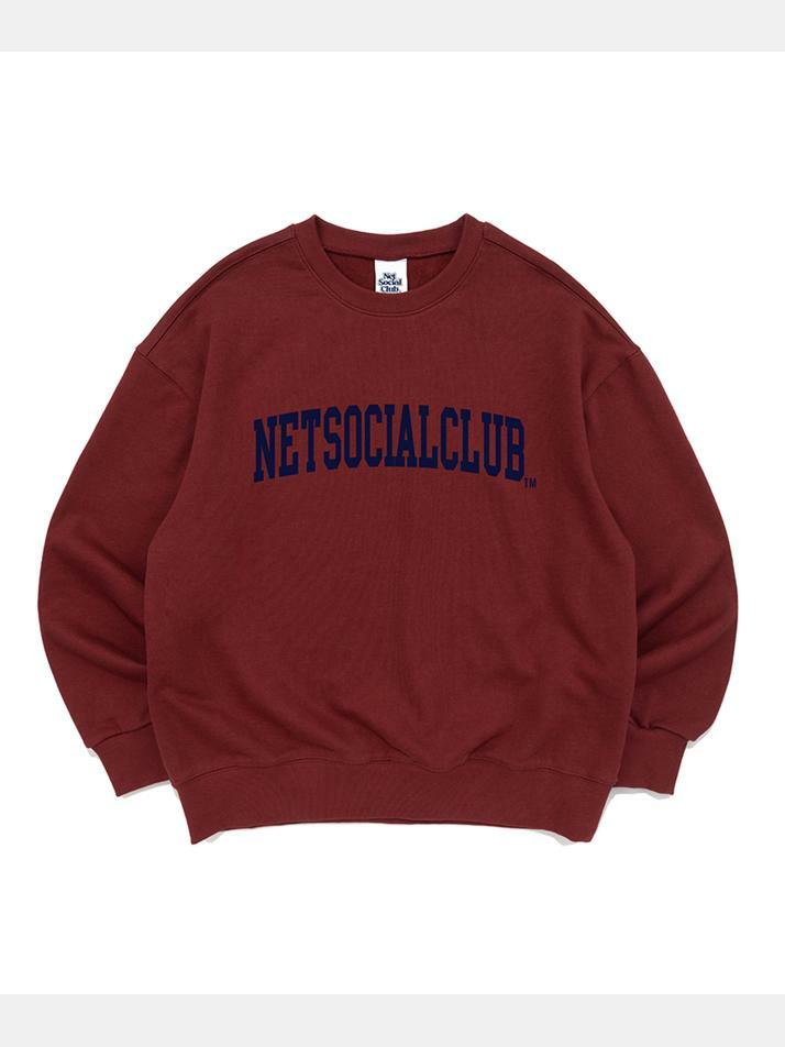 ARCH LOGO SWEATSHIRTS (BURGUNDY)