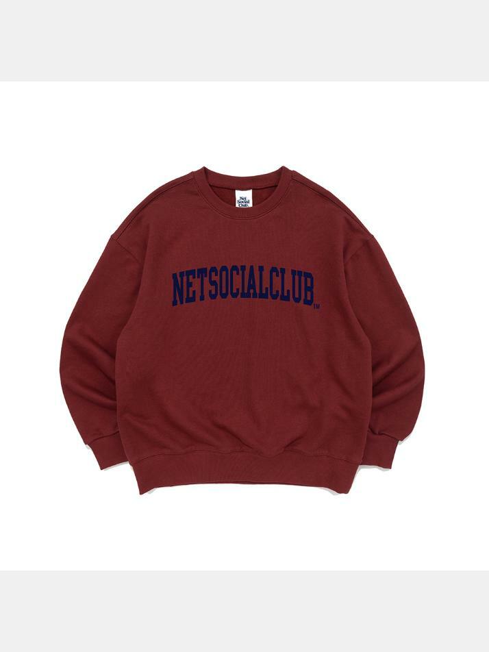 ARCH LOGO SWEATSHIRTS (BURGUNDY)