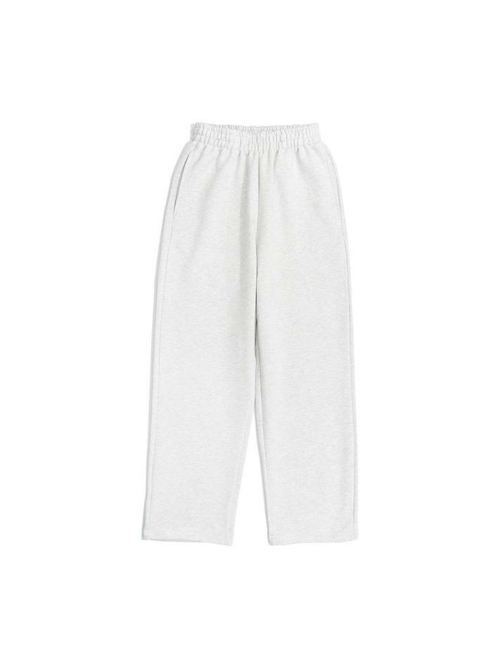 [SET UP] OVERFIT MTM or HOOD &amp; JOGGER SEWATPANTS - LIGHT MELANGE