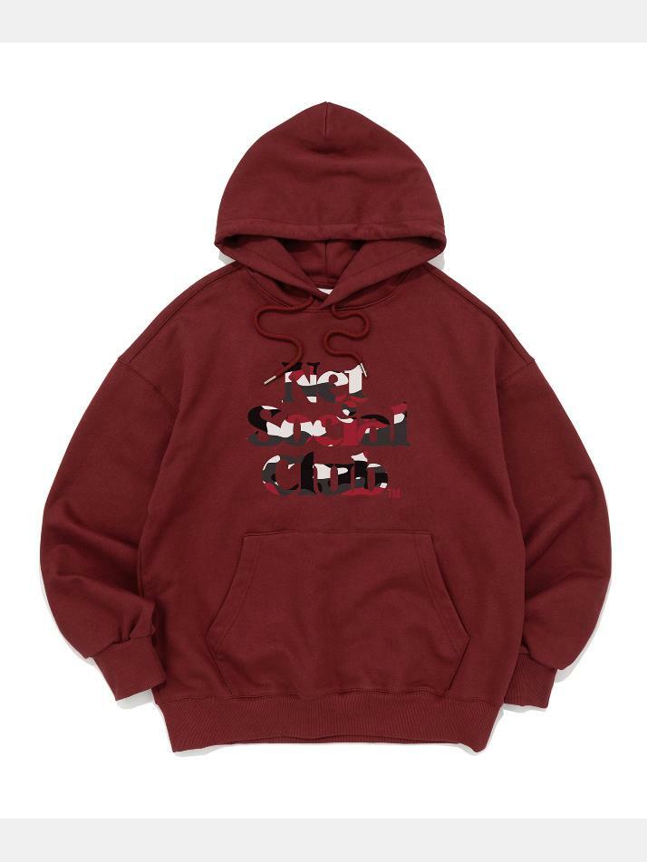 OG LOGO CAMO PACK HOOD (BURGUNDY)