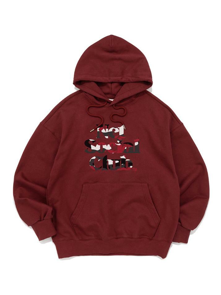 OG LOGO CAMO PACK HOOD (BURGUNDY)