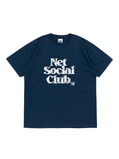 OG SCRATCH LOGO TEE (DARK BLUE)