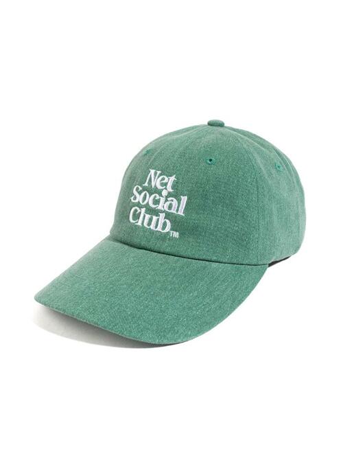 NET SOCIAL CLUB PIGMENT CAP (GREEN)