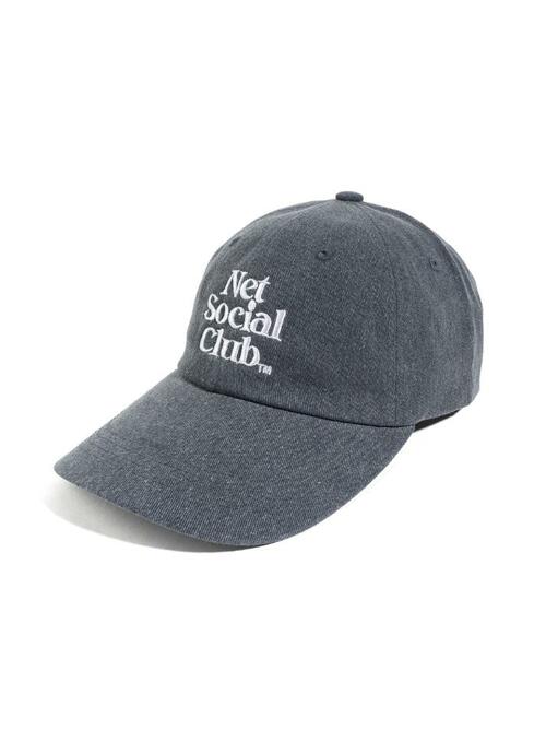 NET SOCIAL CLUB PIGMENT CAP (SLATE BLUE)