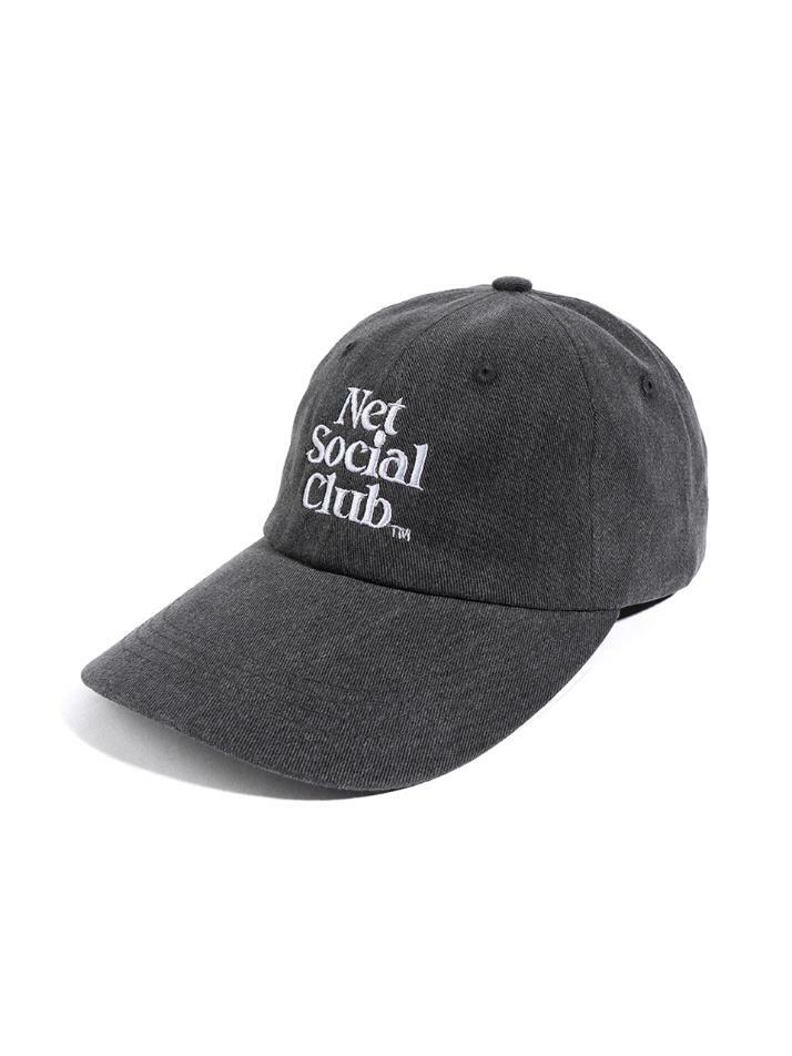 NET SOCIAL CLUB PIGMENT CAP (BLACK)