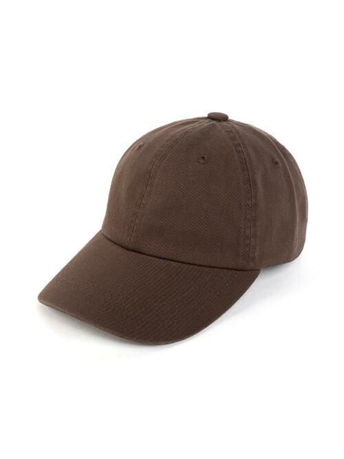 LECUSTOM 14S STONE WASHED BALL CAP (BROWN)