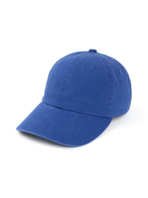 LECUSTOM 16S STONE WASHED BALL CAP (ROYAL BLUE)