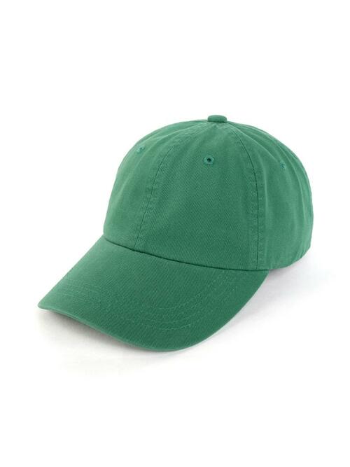 LECUSTOM 16S STONE WASHED BALL CAP (GREEN)