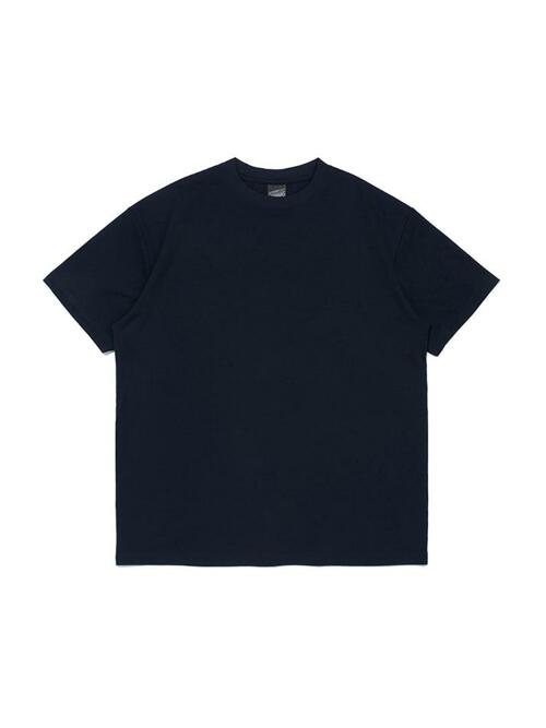 COTTON TOUCH FUNCTIONALITY ROUND SHORTSLEEVE (NAVY)