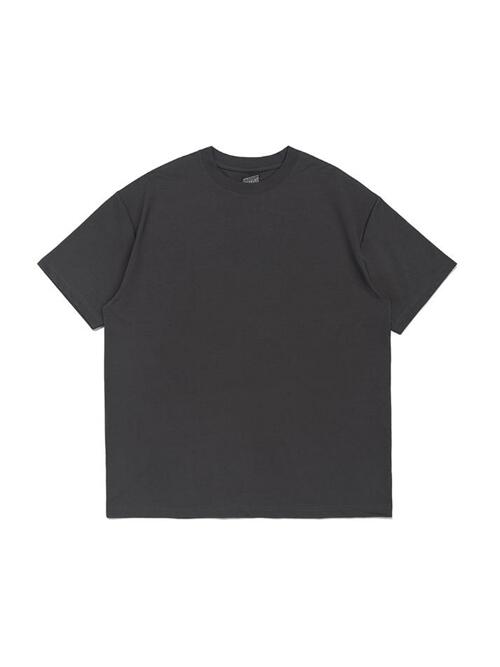 COTTON TOUCH FUNCTIONALITY ROUND SHORTSLEEVE (CHARCOAL)
