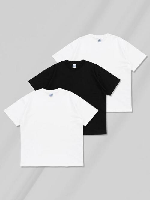 [3PACK] 18수 코튼 무지 반팔티 (2COLOR)