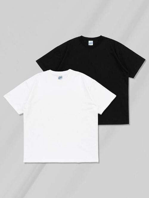 [2PACK] 18수 코튼 무지 반팔티 (2COLOR)