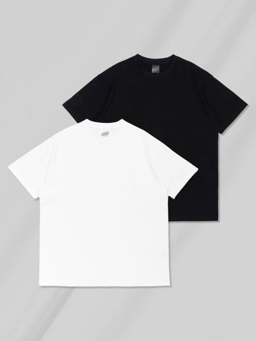 [2PACK] 코튼터치 기능성 라운드 반팔티 (4COLOR)