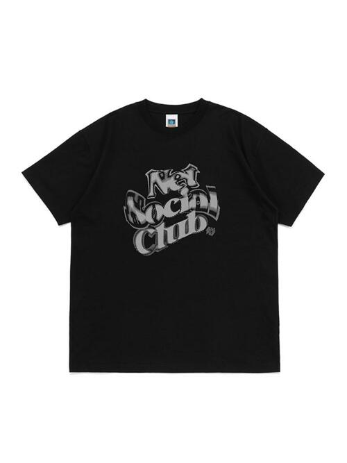 BLURRY LOGO TEE (BLACK)