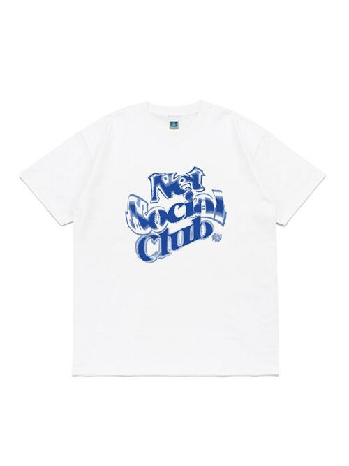 BLURRY LOGO TEE (WHITE)