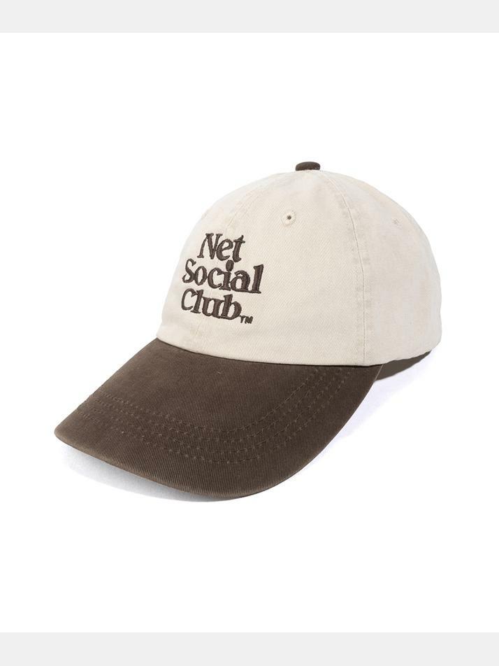 OG LOGO TOW-TONE WASHED CAP (BROWN)