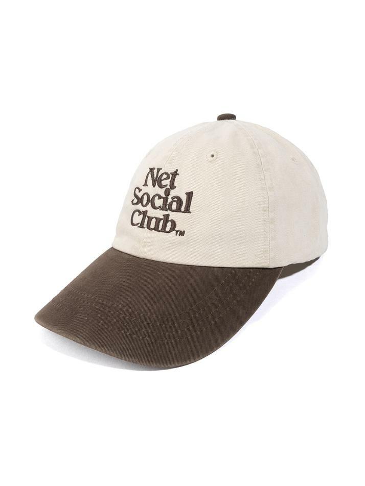 OG LOGO TOW-TONE WASHED CAP (BROWN)