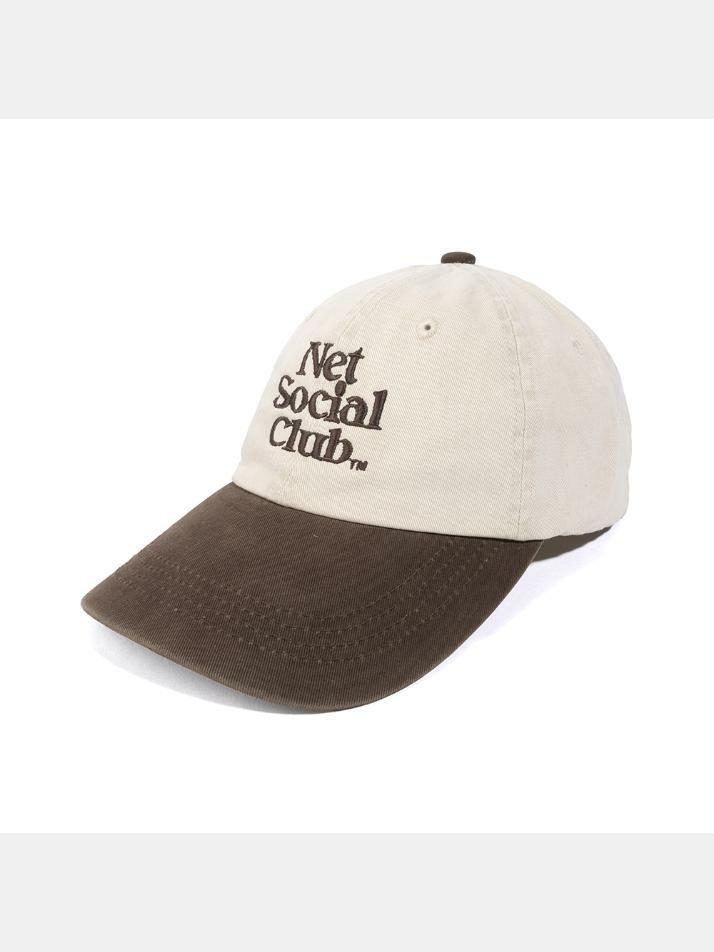 OG LOGO TOW-TONE WASHED CAP (BROWN)