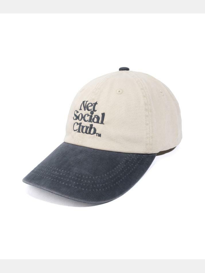OG LOGO TOW-TONE WASHED CAP (CHARCOAL)