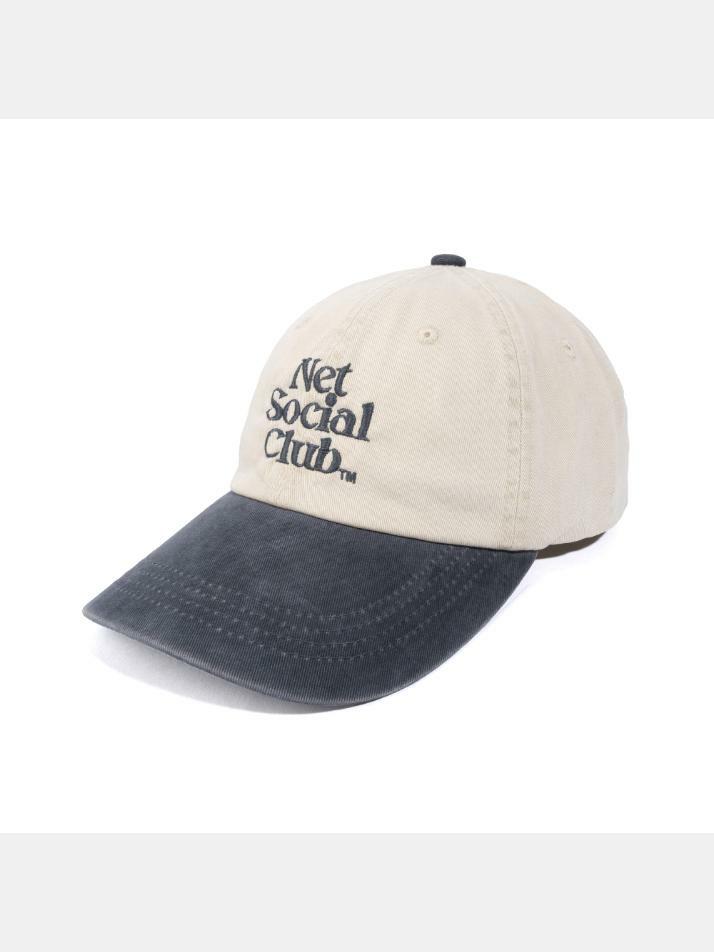 OG LOGO TOW-TONE WASHED CAP (CHARCOAL)
