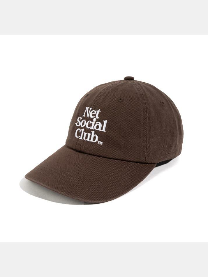 OG LOGO WASHED CAP (BROWN)