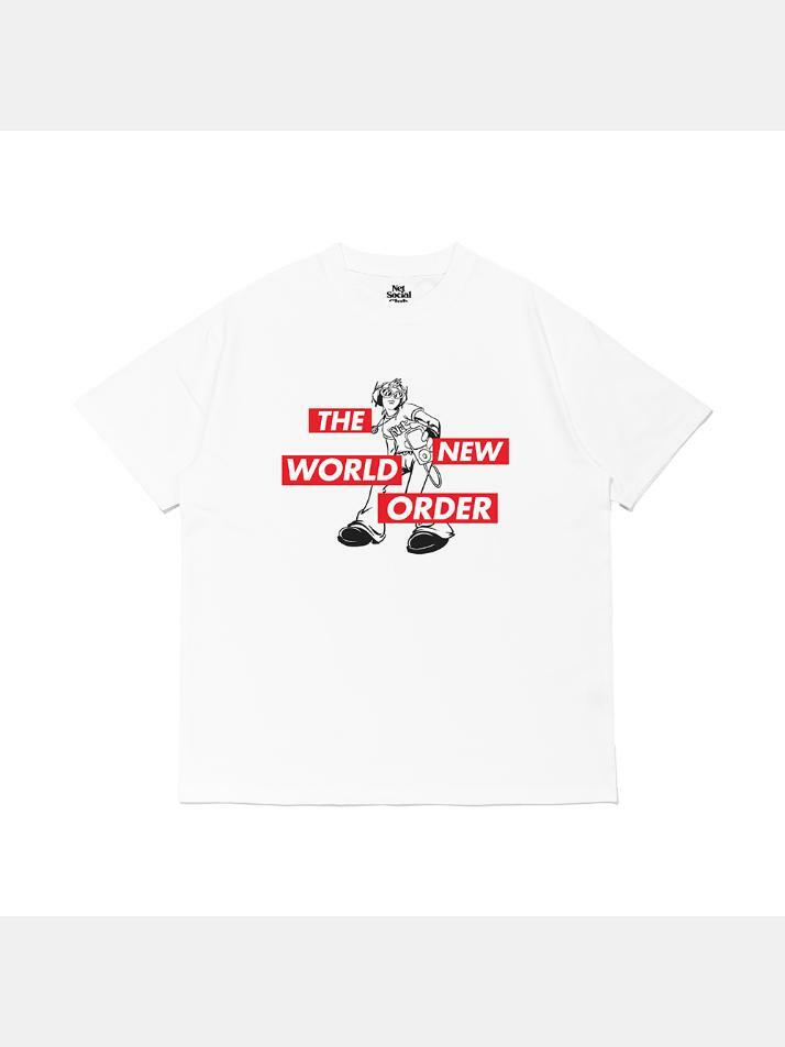 N.W.O COTTON TOUCH POLY TEE (WHITE)