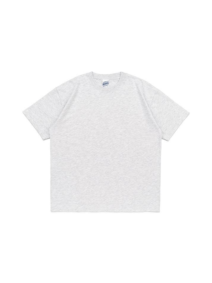 BECANVAS 18S SHORTSLEEVE (LIGHT MELANGE)
