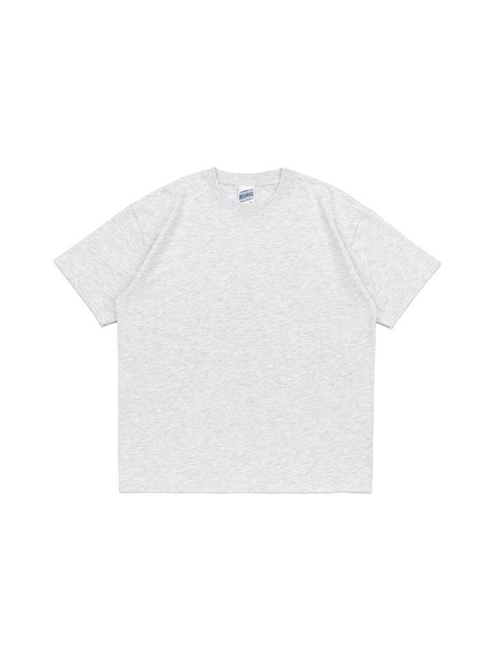 BECANVAS 18S SHORTSLEEVE (LIGHT MELANGE)