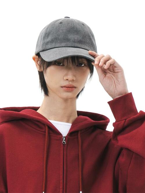 LECUSTOM 14S PIGMENT BIO WASHED BALL CAP (BLACK)
