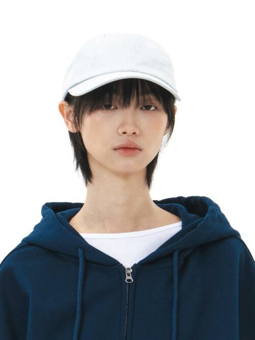 LECUSTOM 14S PIGMENT BIO WASHED BALL CAP (LIGHT GRAY)