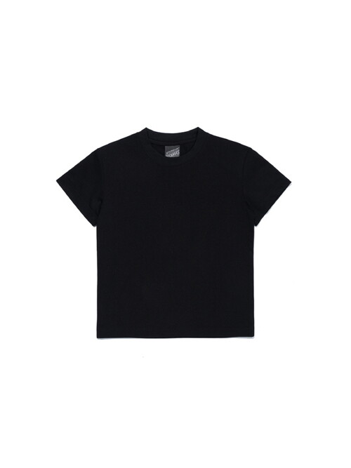 [KIDS] BECANVAS 18S SHORTSLEEVE (BLACK)