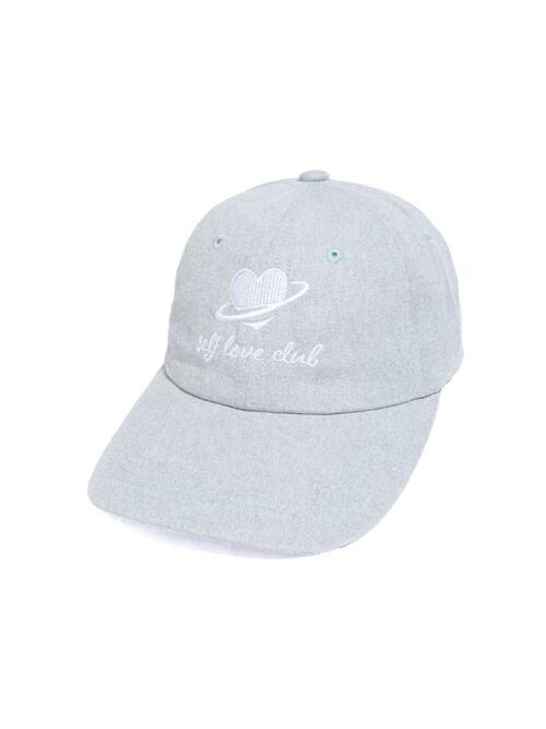 SELF LOVE PIGMENT WASHED CAP (SKY BLUE)